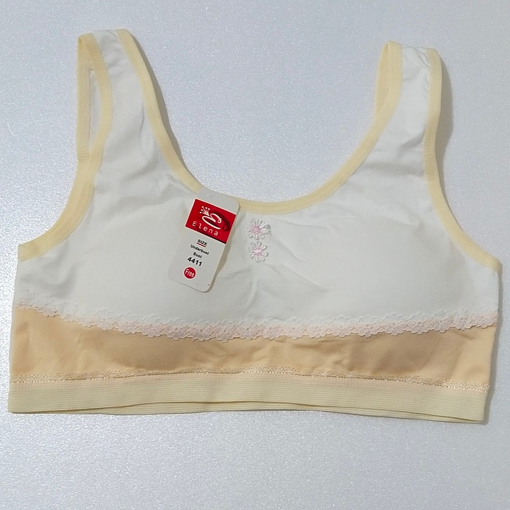 Bra / BH Remaja Elena 4411 (Busa Tipis, Tanpa Kait)