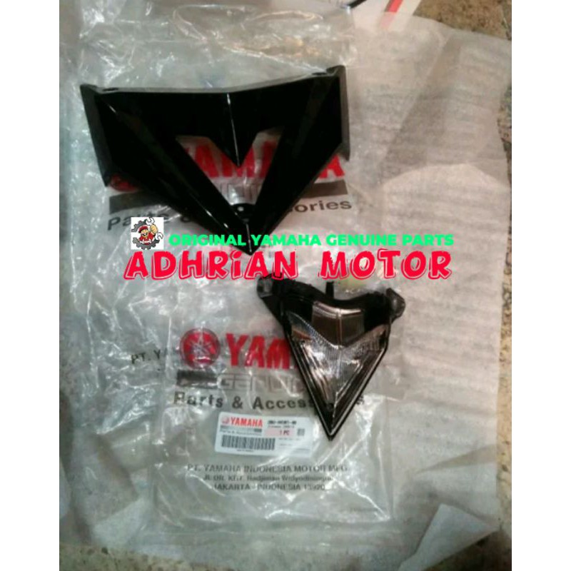 DASI SENJA DAN LAMPU SENJA YAMAHA XRIDE X RIDE 115 HITAM ORIGINAL YGP