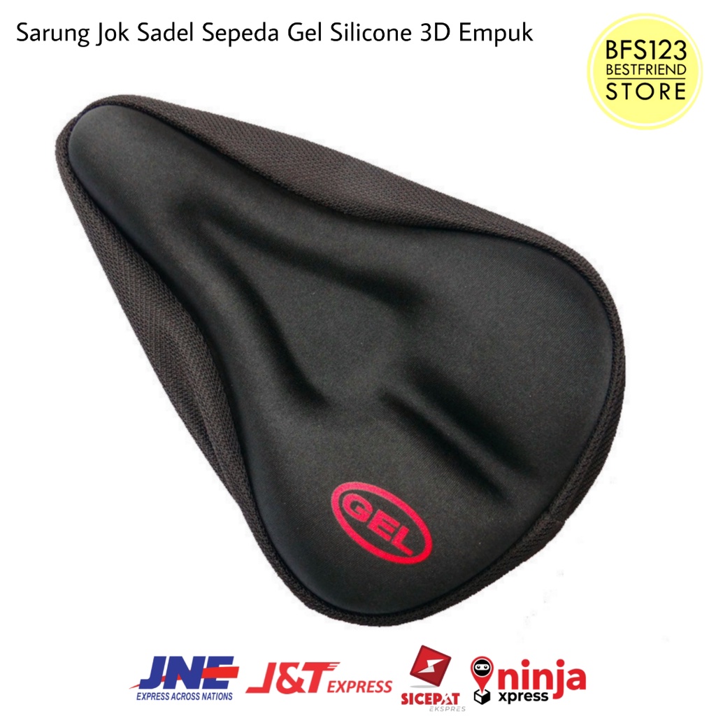 Sarung Jok Sadel Sepeda Gel Silicone 3D Empuk