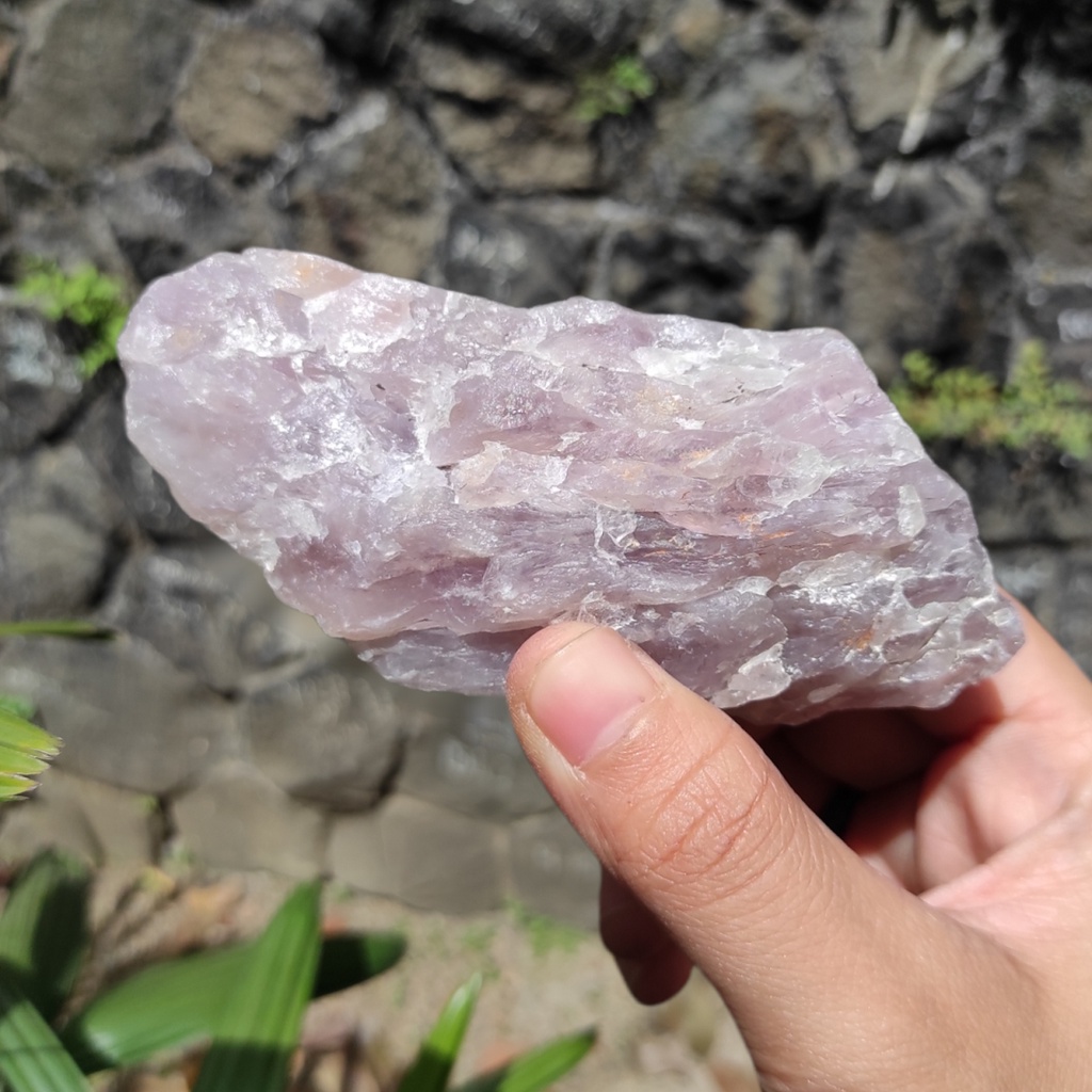 216GR Bongkahan Kristal Flourite Quartz Natural Flourite