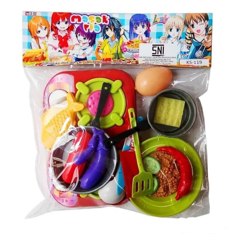 PROMO (COD) MAINAN ANAK PEREMPUAN  MASAK MASAKAN KS119 MASAKAN RIA-1