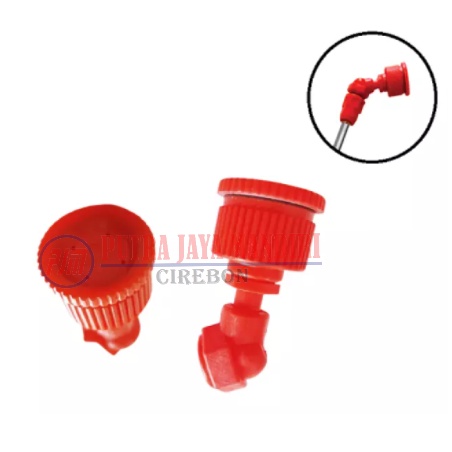 Swan Nozzle Spuyer 4 Lubang Plastik - Nozel Sprayer Swan 4 lubang - Spuyer tangki kepala sprayer