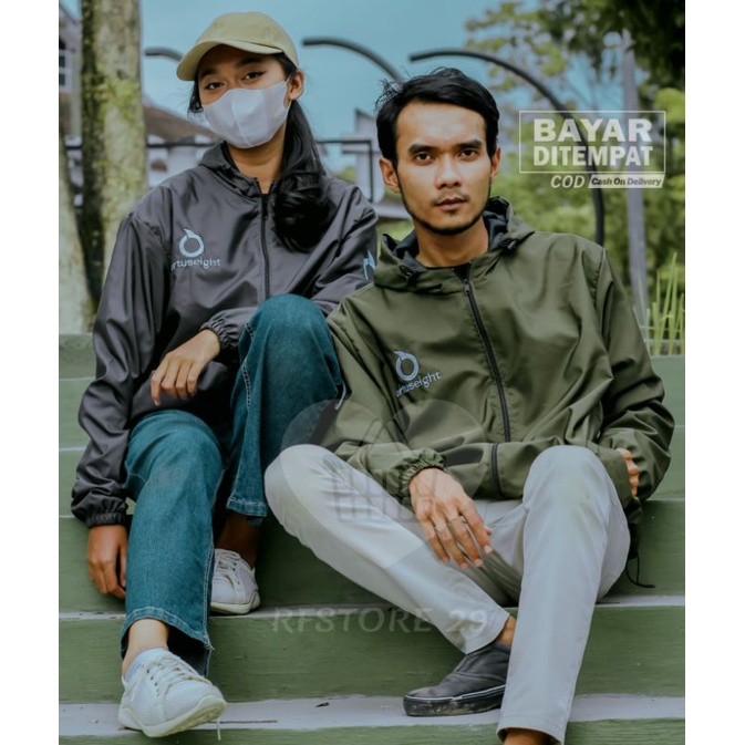 Ortuseight Jaket Parasut Pria/Jaket Terbaru Pria/Hoodie Pria/Outwear Pria Murah Original