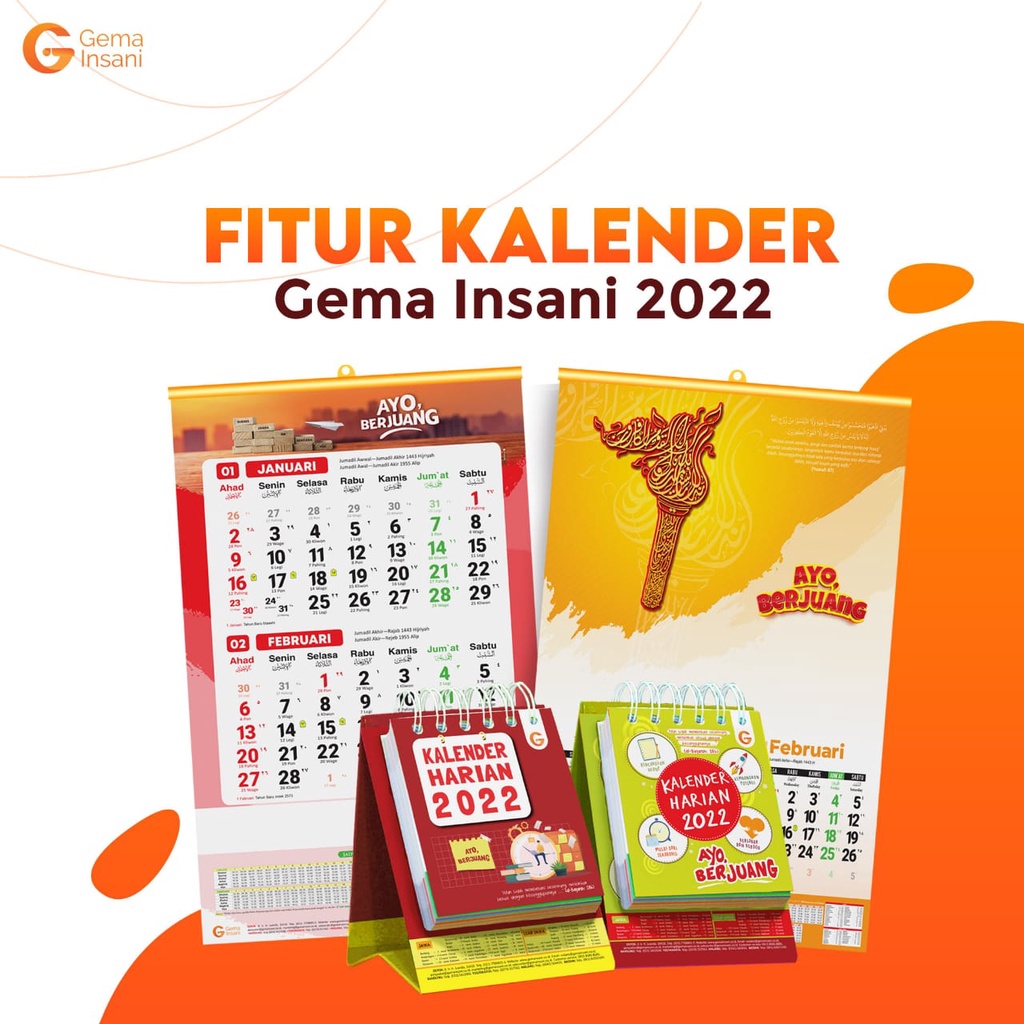 

Kalender 2022 - Gema Insani - Original