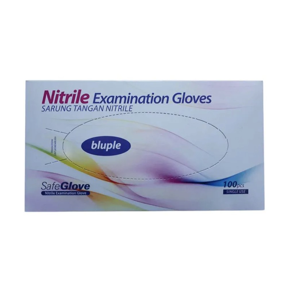 Nitrile Safe Glove Bluepel