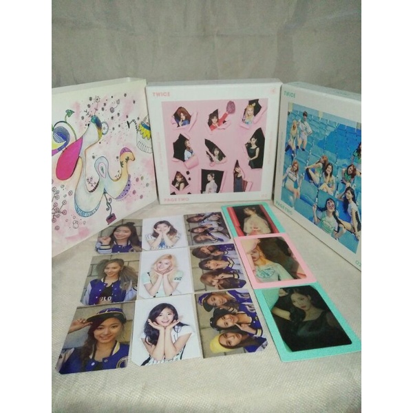 Twice Album Page Two Pink & Mint ver Fullset Sana Dahyun Tzuyu Unit Photocard + Chaeyoung Sleeve