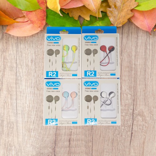 headset Earphone Branded Macaron Mate Color Hifi Extra Bass