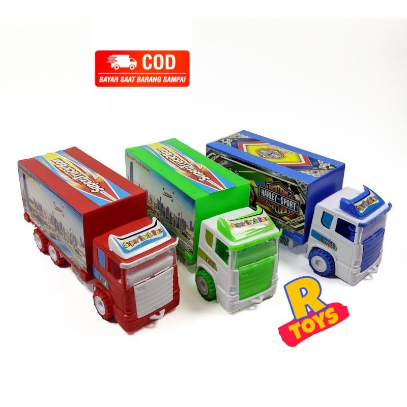 Mainan mobil box ST 2075 / Mainan Anak Mobil Box / Mainan Anak Cowok / Mainan mobil truck