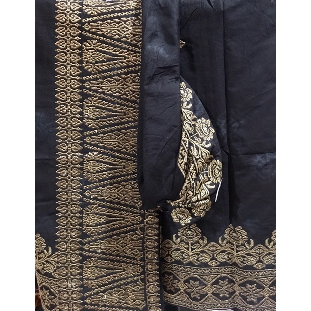 Couple songket bordir jumputan