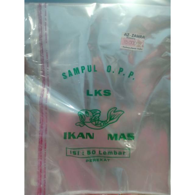 

(150gr) 1pak sampul buku plastik LKS isi 50 lembar