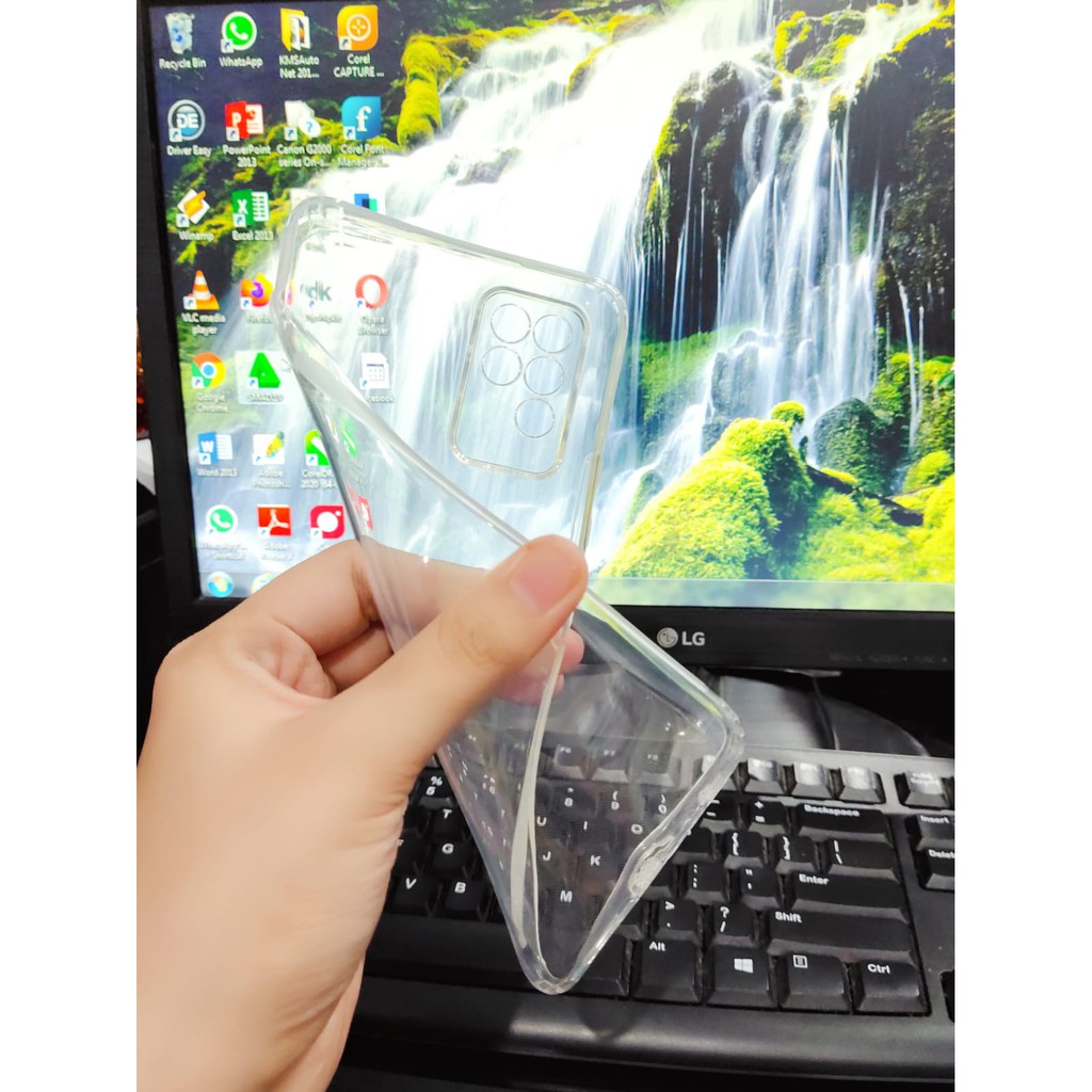 Soft Case Clear HD with Protector Camera Infinix Note10 Note10 Pro TPU Silicon Transparan