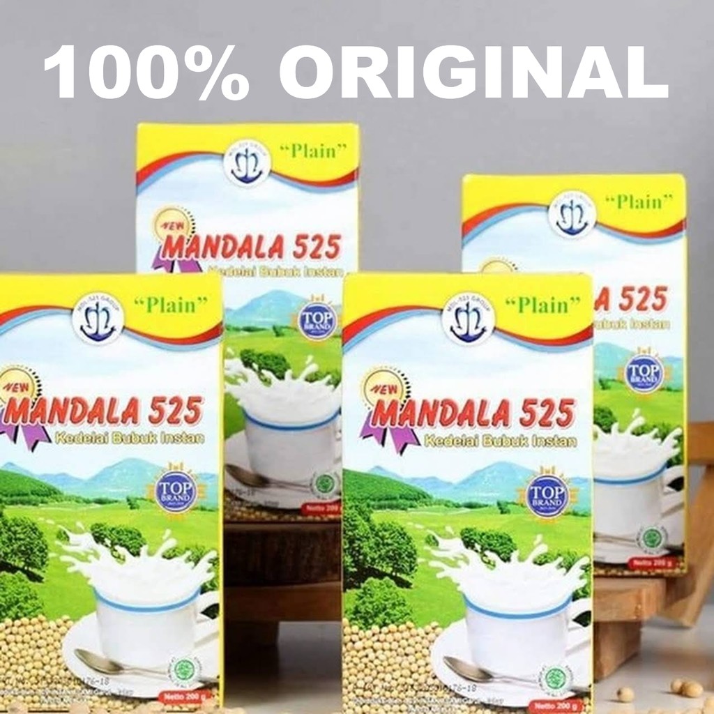 Bisa Cod Mdl 525 Kemasan 200 Gram Satuan Susu Kedelai New Mandala 525 Indonesia