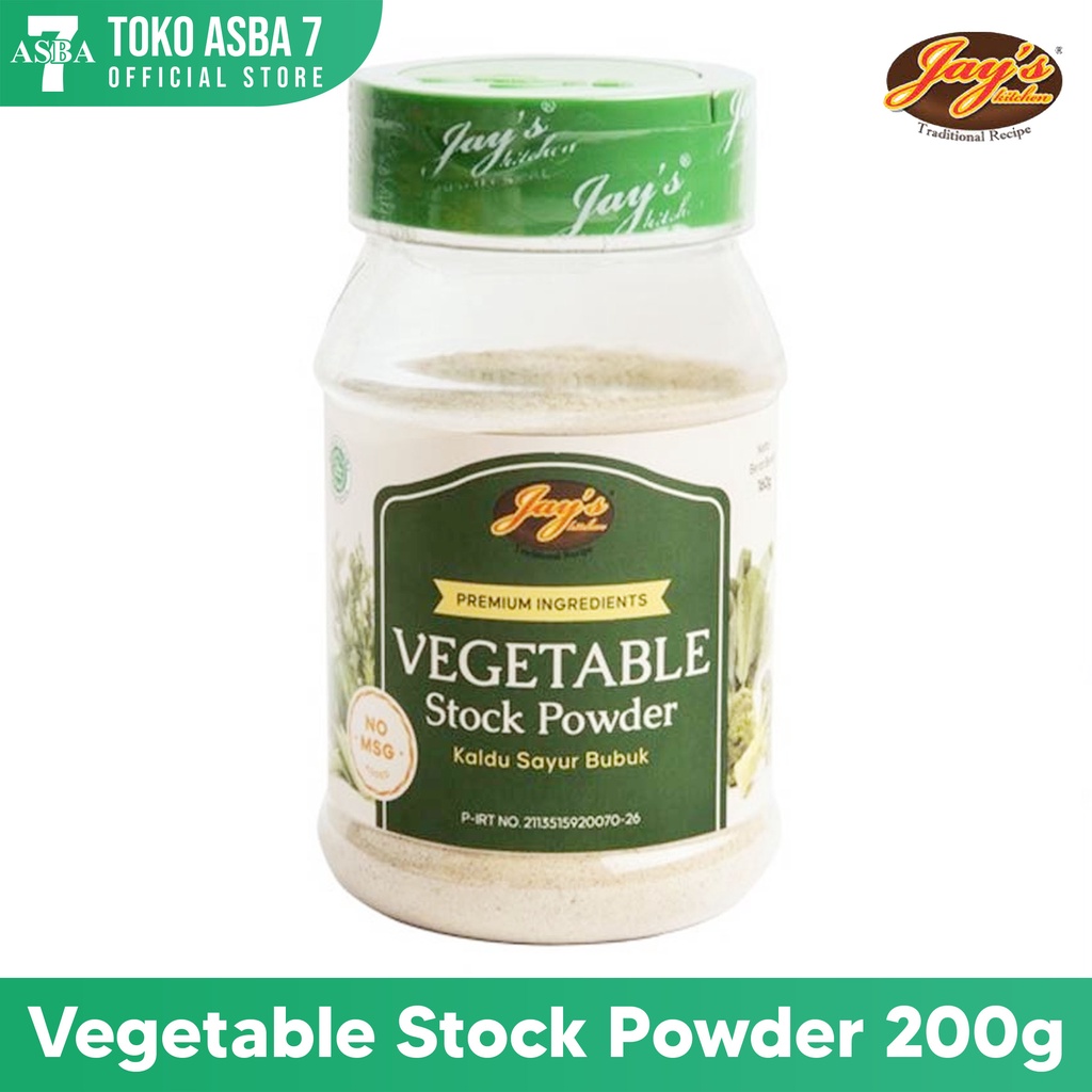 

JAYS VEGETABLE STOCK POWDER 200GR