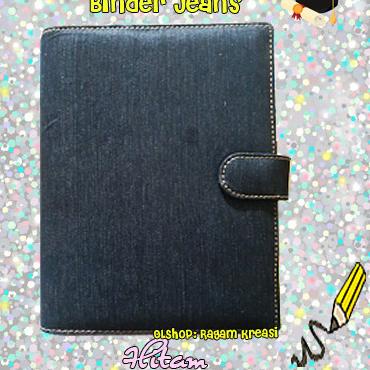 

♔ Binder Jeans 6 Ring A6 - Hitam ۩