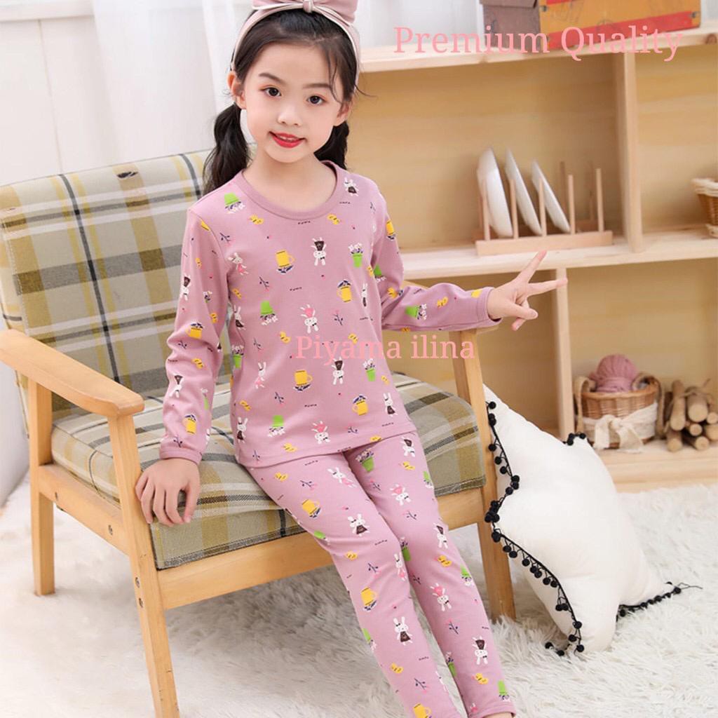 AN-37 Baju Tidur Anak Piyama Anak perempuan  Premium Quality [B]