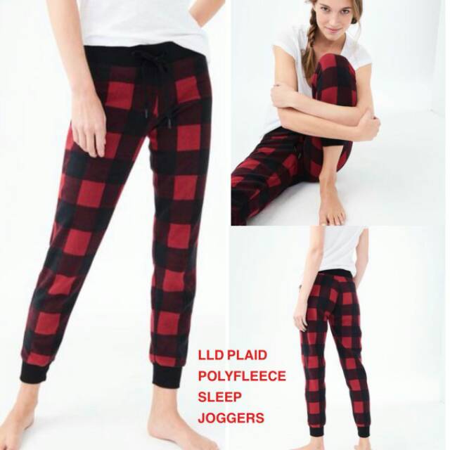  Celana  Wanita  Branded Original Murah Lld Plaid  Sleep 