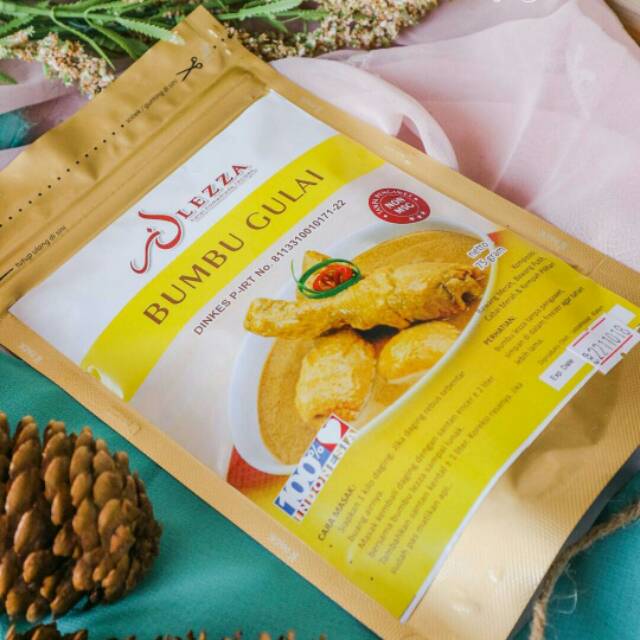 

Bumbu Instan Lezza Gulai No MSG No Pengawet 75 gr Sehat