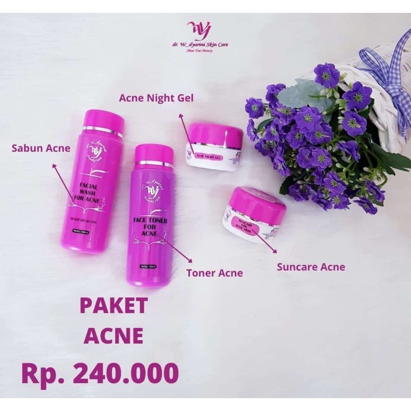 PAKET ACNE DR. WIDYARINI SKINCARE