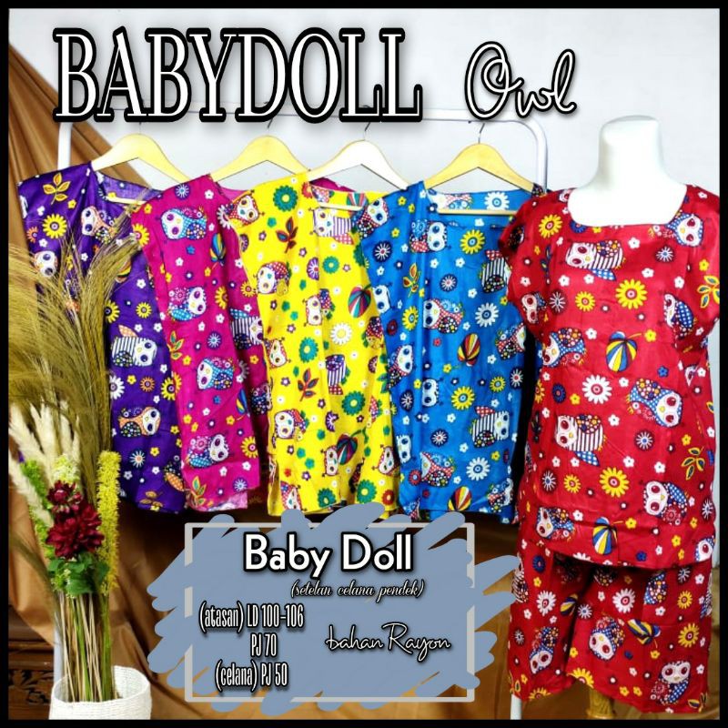 BABYDOL. DASTER SET ATAS BAWAH. DASTER ONE SET