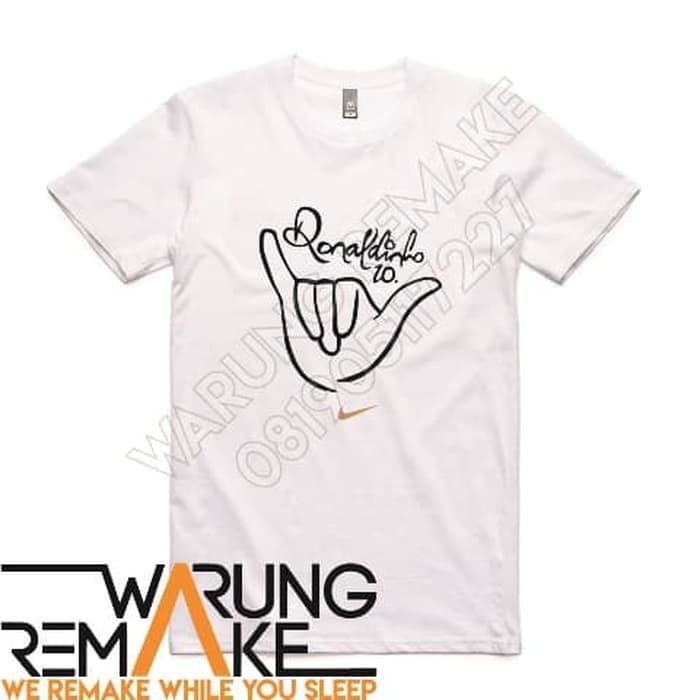 BAJU KAOS NIKE RONALDINHO R10