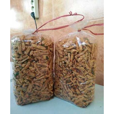 Promo seller basreng 1 kg pedas daun jeruk