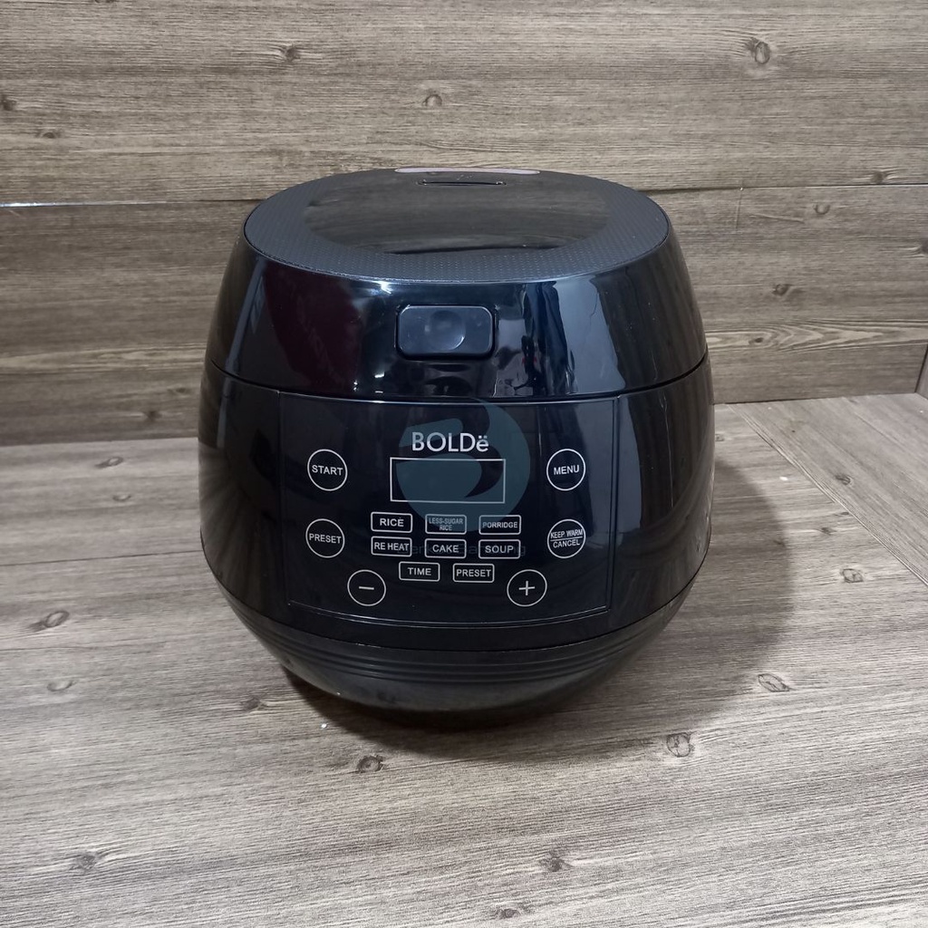 Magicom Rice cooker BOLDe Super Cook Less Sugar