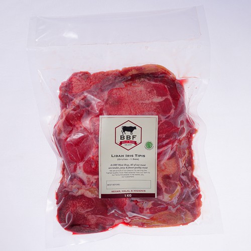 

Lidah iris ( Gyutan ) 1 kg