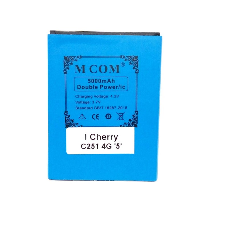 Battery Batre Baterai Double Power Mcom i-Cherry iCherry C251 4G 5 inch