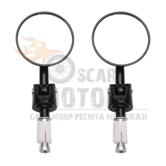 SPION JALU BULAT LIPAT BAR END MINI TEKUK NMAX PCX ADV AEROX VARIO 07E  0 Ulasan motor motor