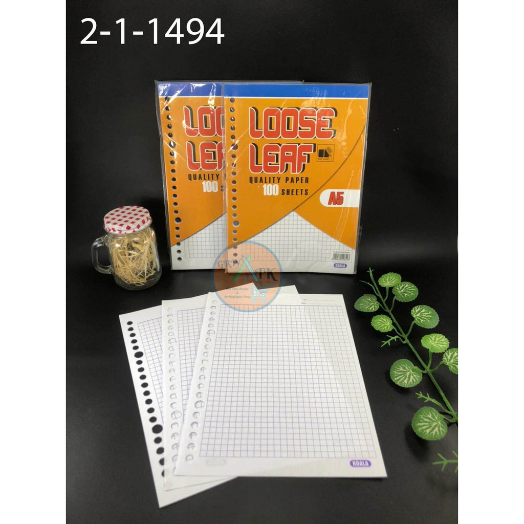 

Loose Leaf Koala A5 Model MTK Untuk Kuliah dan Catatan Murah