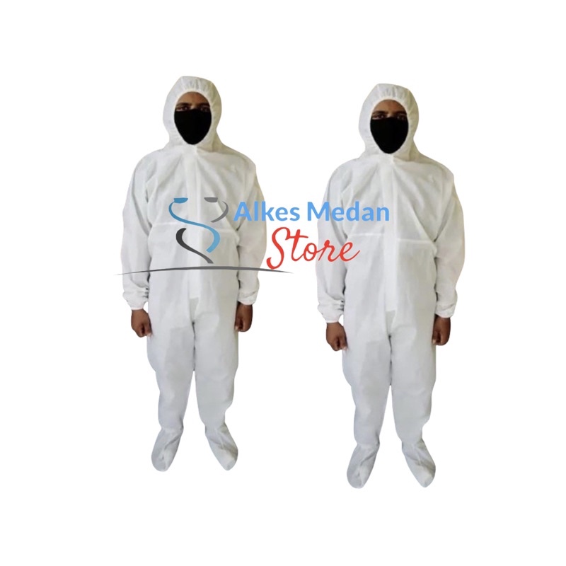 Gown APD / alat pelindung covid Hazmat / Baju hazmat