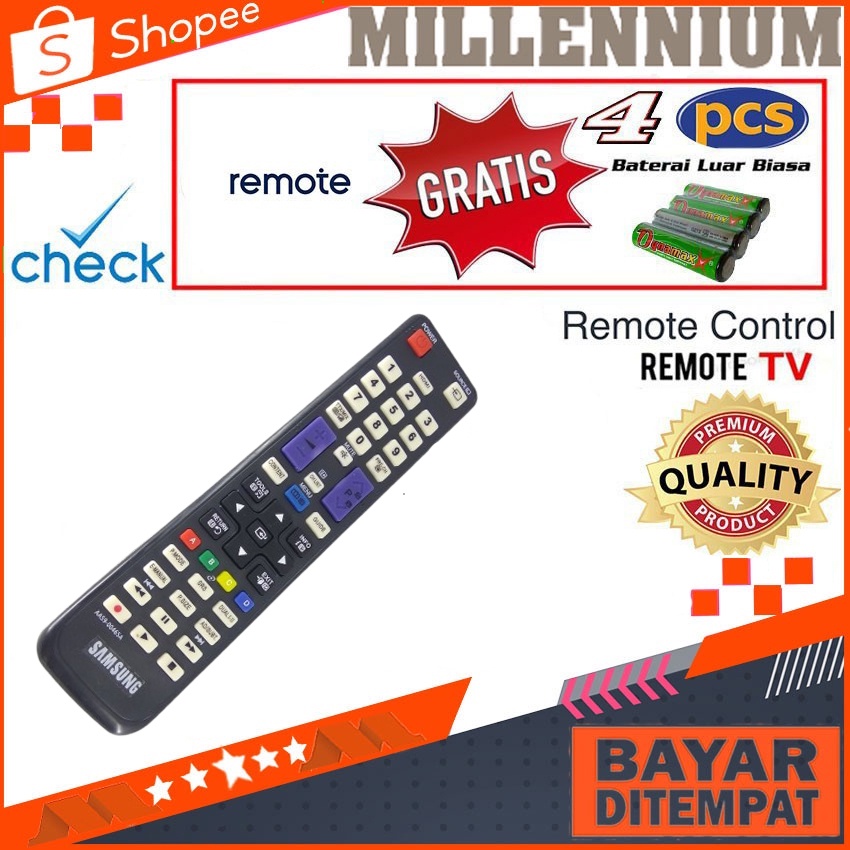 Remot Remote TV Samsung LCD LED Plasma AA59-00465A