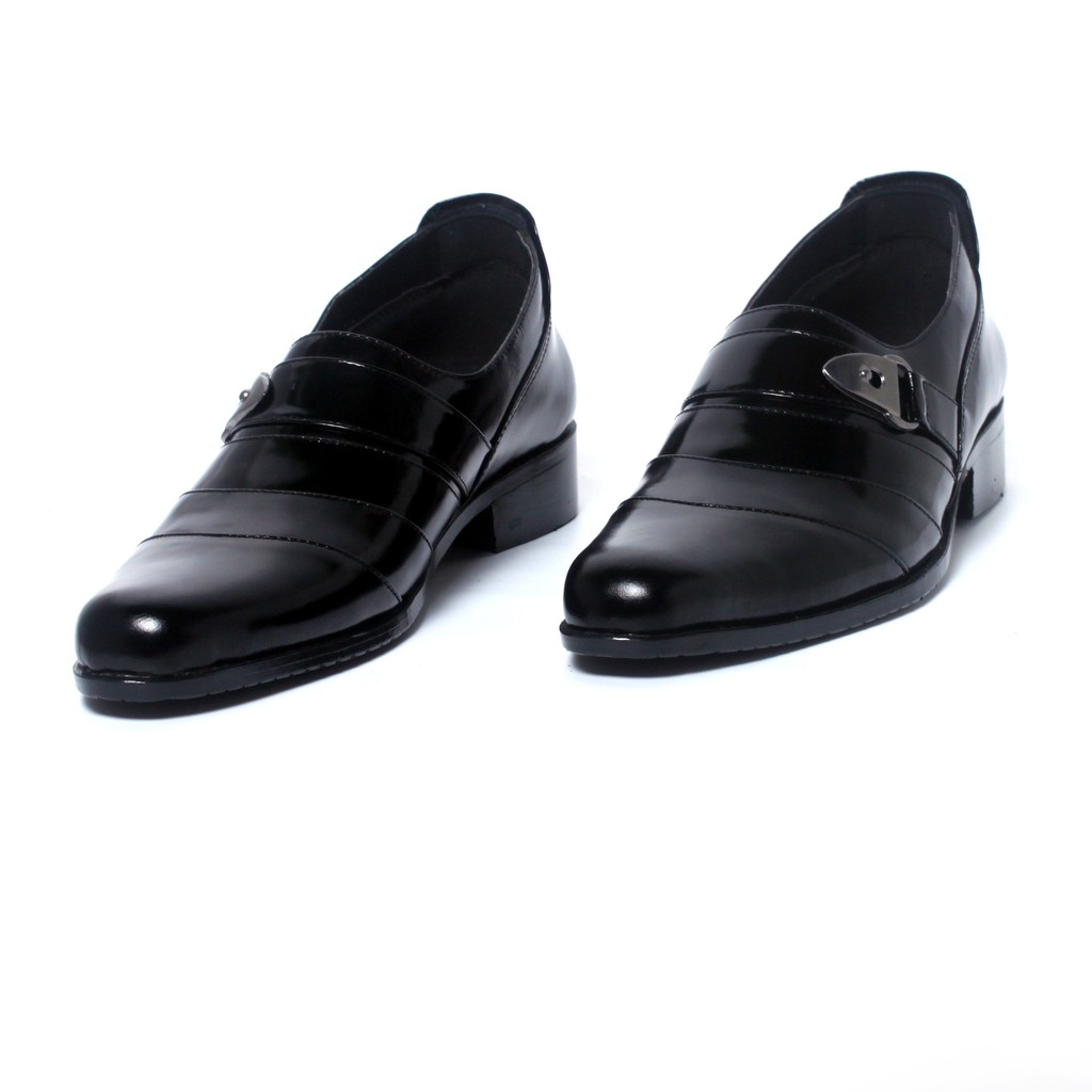 Sepatu Pria Kulit Asli Rasheda L 01 Pantofel Lancip