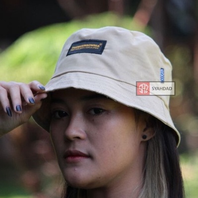 topi bucket dewasa pria wanita topi bucket thanksomnia bordir distro topi bucket premium