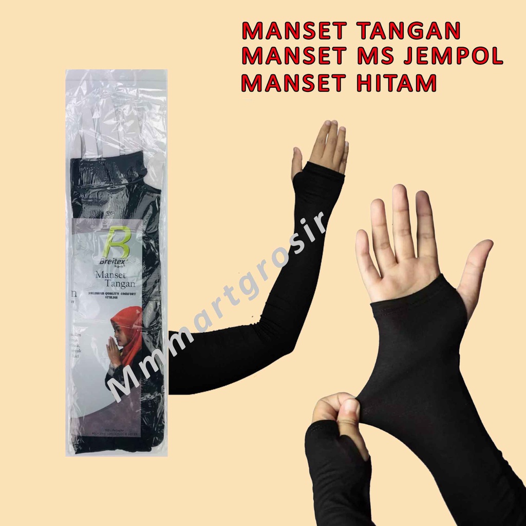 Manset Tangan Ms / Manset Umroh / Manset Jempol / Manset Kerut