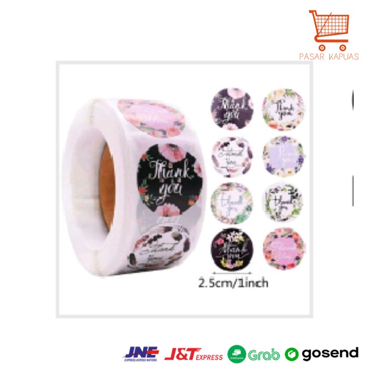

[ COD ] per pcs sticker ucapan / Sticker Thank You 2,5cm untuk Kue DIY Stiker Lucu Murah Part 3