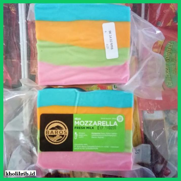 

Ujekujek- Baros Mozarella Rainbow 250G -Original.