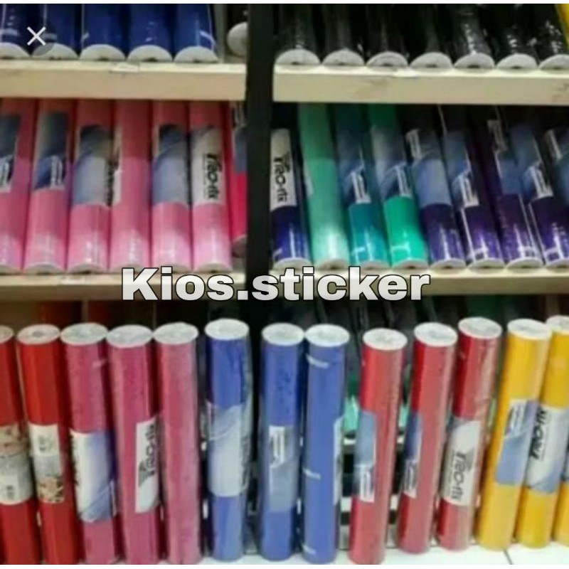 Stiker Skotlet Motor Skotlet Motor Mobil Sticker Skotlet Glosy Ukuran L45cm x 15Meter (satu roll)