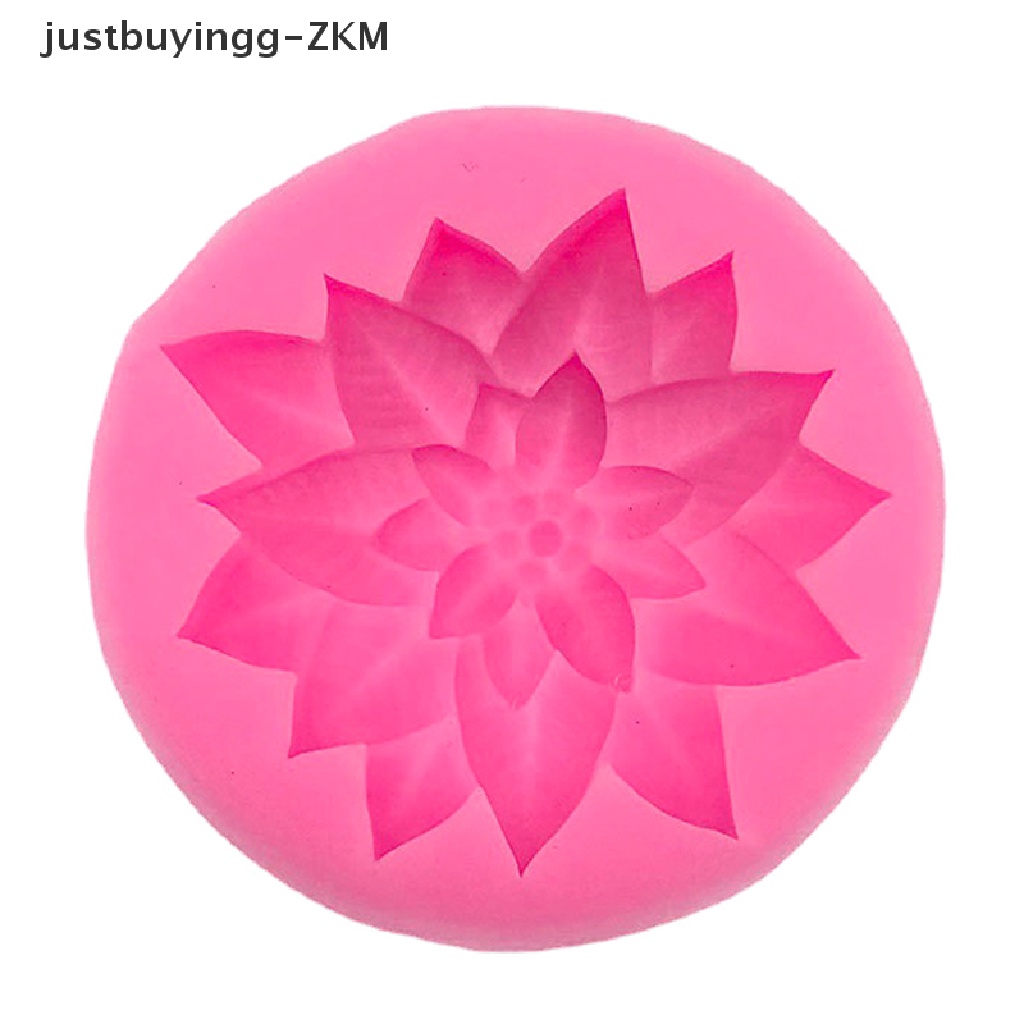 Alat Cetakan Kue Bentuk Daun Bunga Bahan Silikon Untuk Dekorasi