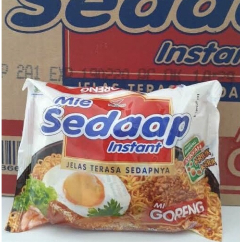 

5 bungkus mie sedaap goreng