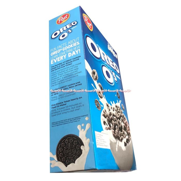 Post Oreo O.S Cookies 311gr Cereal Oreo Sereal Rasa Oreo Box Oreo Cereal Breakfast