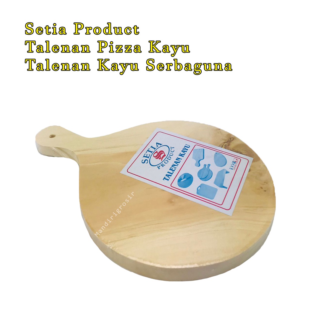 Setia Product * Talenan Pizza Kayu * Talenan kayu *  Talenan Kayu Serbaguna