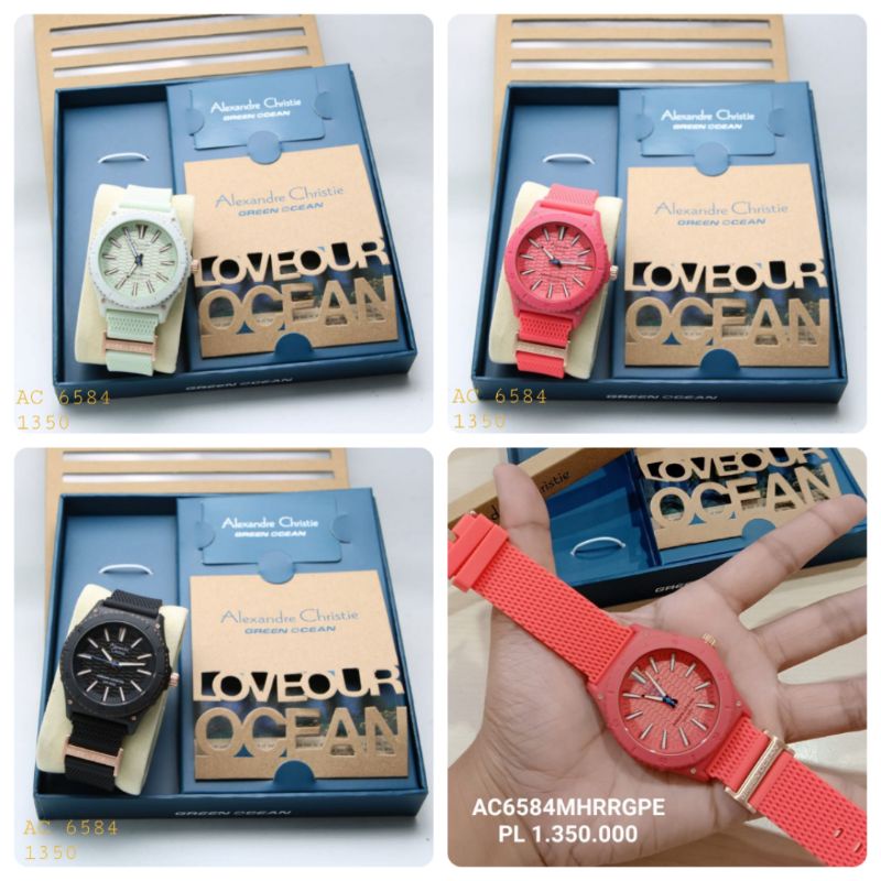 [ NEW✔] JAM TANGAN WANITA PRIA ALEXANDRE CHRISTIE AC6584 / AC 6584 ORIGINAL