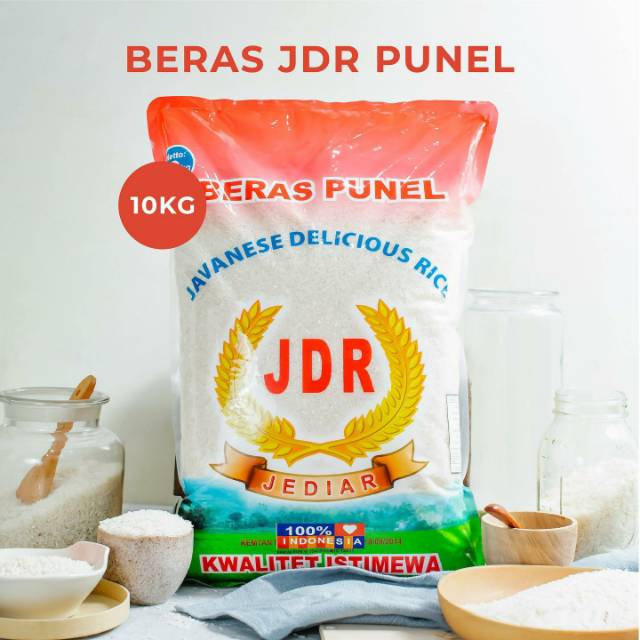

Beras JDR Punel 10KG