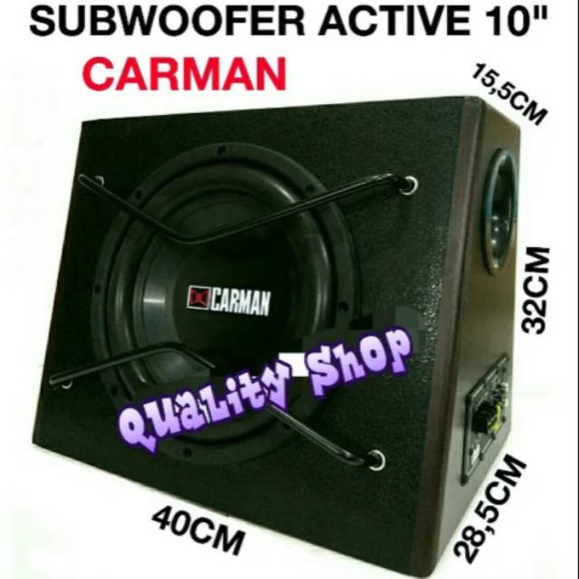 Basstube mobil carman 10 inch super bass