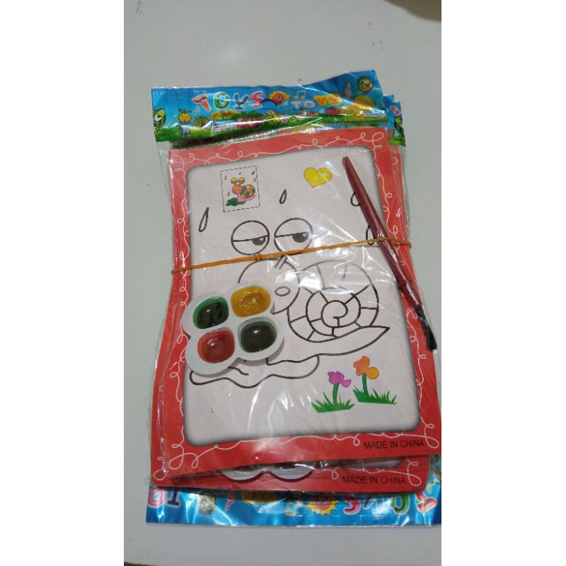 

mainan cat air kecil isi 20