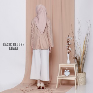 Basic Blouse Baju  Atasan  Wanita Muslim  by FEMINE 