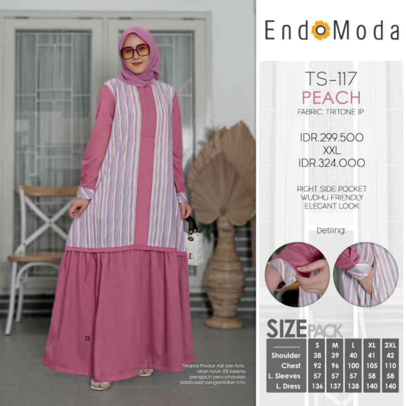 GAMIS TS 117 CASUAL &amp; SYARI ENDOMODA