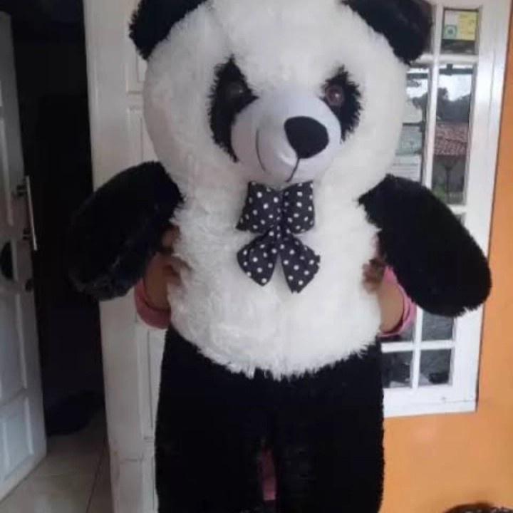 Boneka Panda Super Jumbo 0.7 meter / Boneka Beruang Teddy Bear 70cm