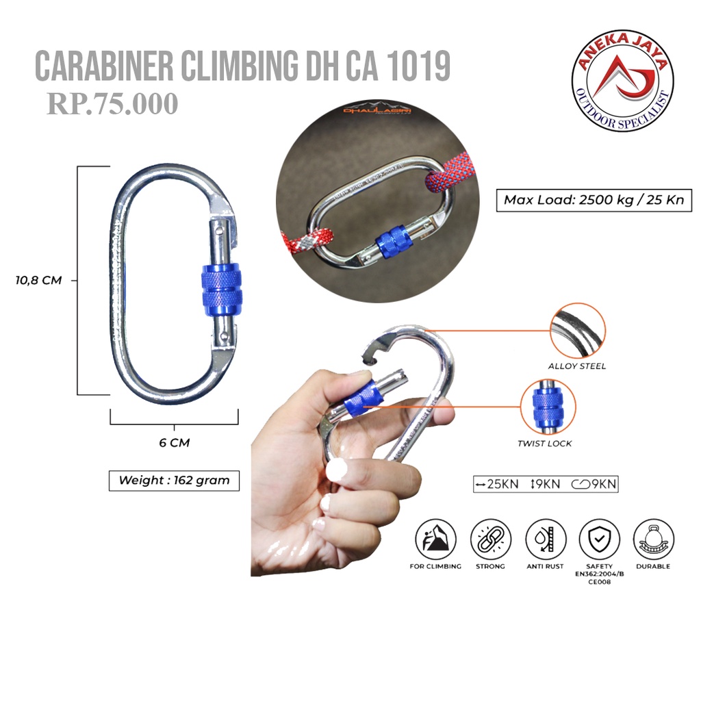 Carabiner Climbing dh CA 1019 KARABINER